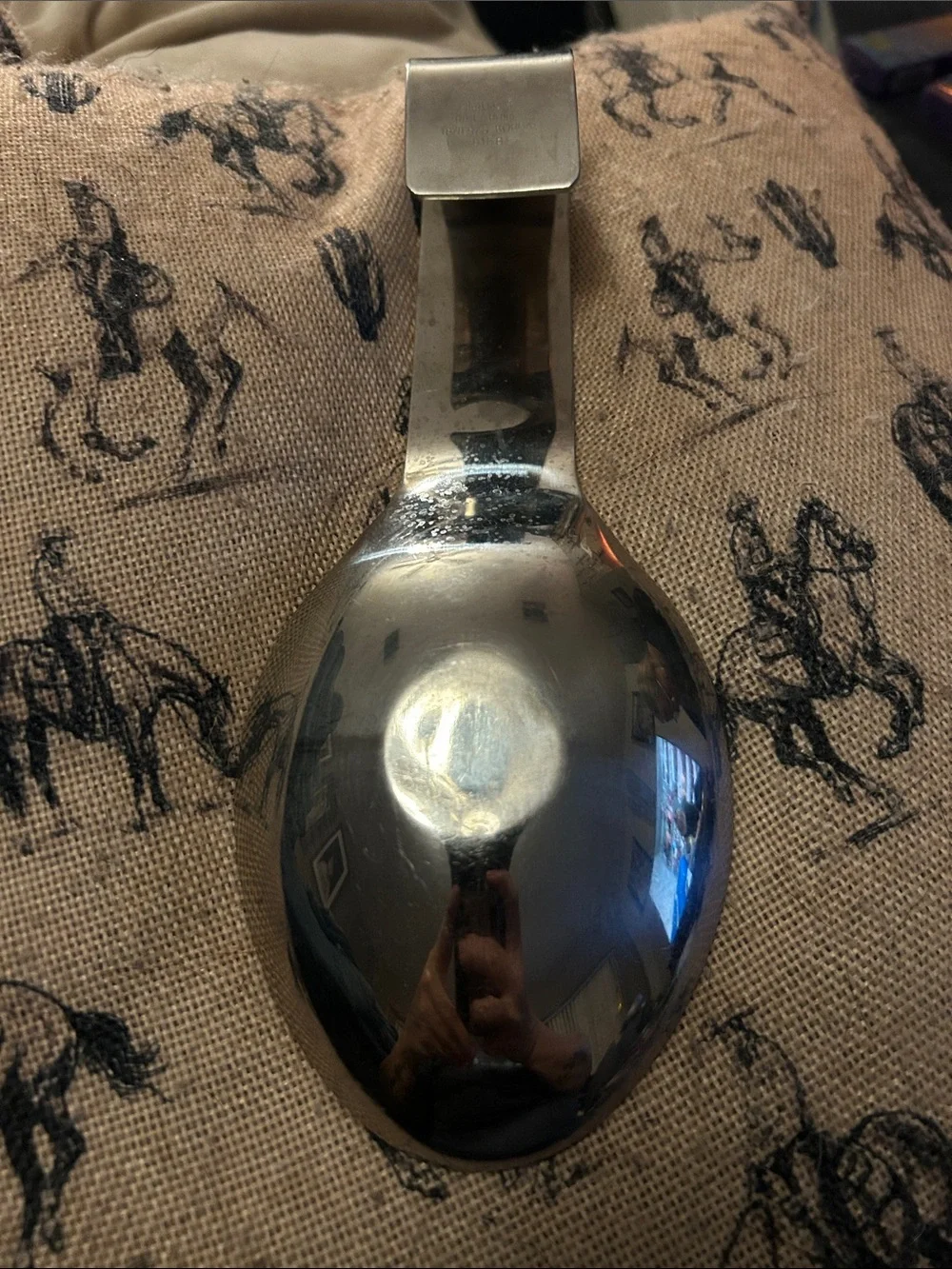 Stainless Steel Spoon Rest - Silver Amco Rust proof